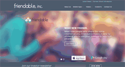 Desktop Screenshot of friendable.com